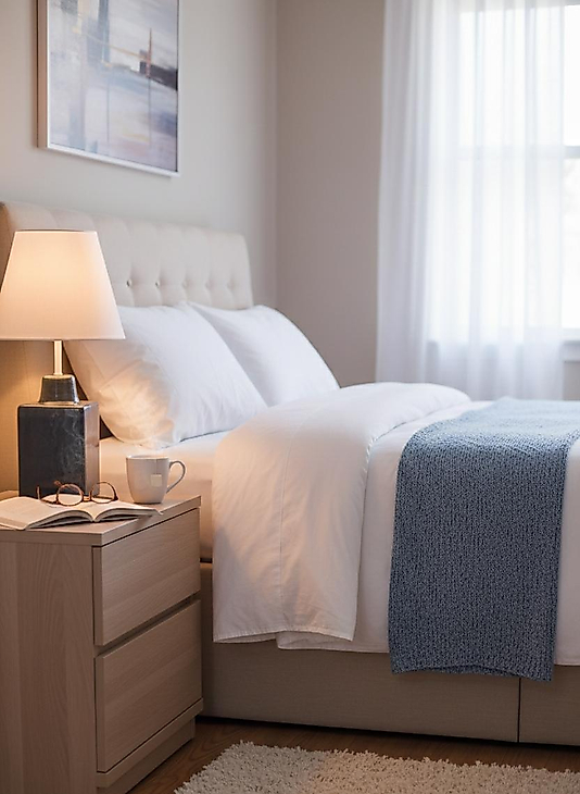 Dekoratif Dörtgen Prizma  Seramik Abajur  ABJ0029