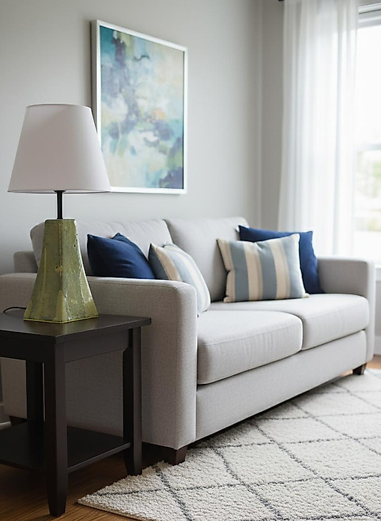 Dekoratif Eyfel KUlesi Formlu Seramik Abajur  ABJ0040