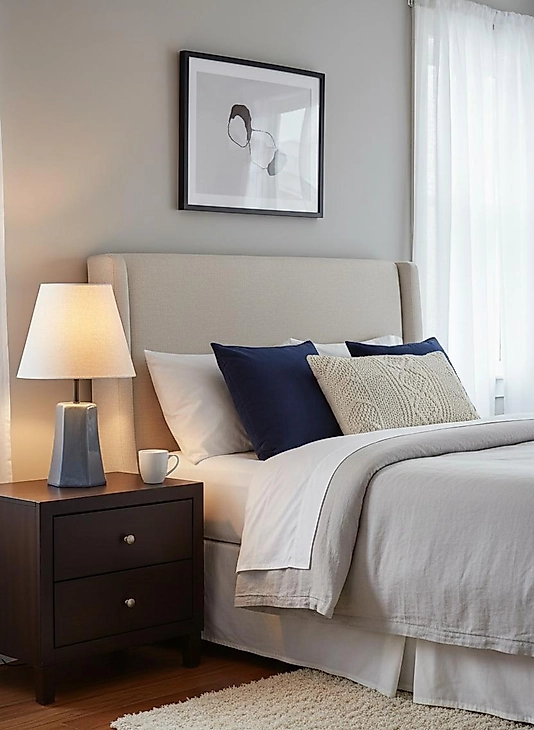 Dekoratif Altıgen Konik Seramik Abajur  ABJ0038