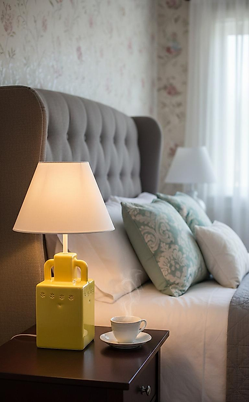 Dekoratif  Modern Seramik Amfora Abajur  ABJ0004